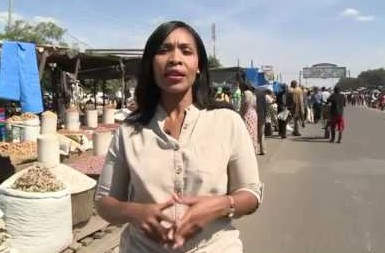 Lerato Mbele reporting outdoor news. career, professional life